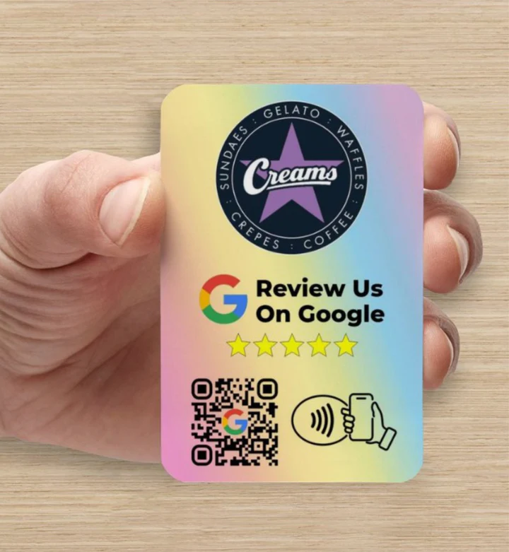 Card Personalizzata- NFC + QRCODE -Design unico - immagine 3