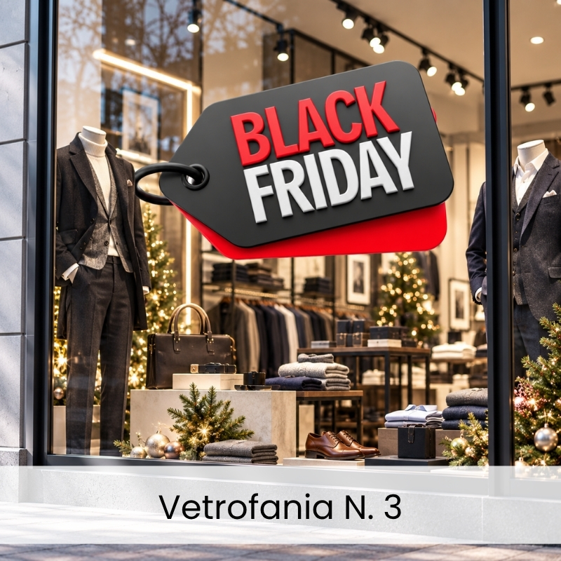 Decorazioni Vetrina BLACK FRIDAY - immagine 4