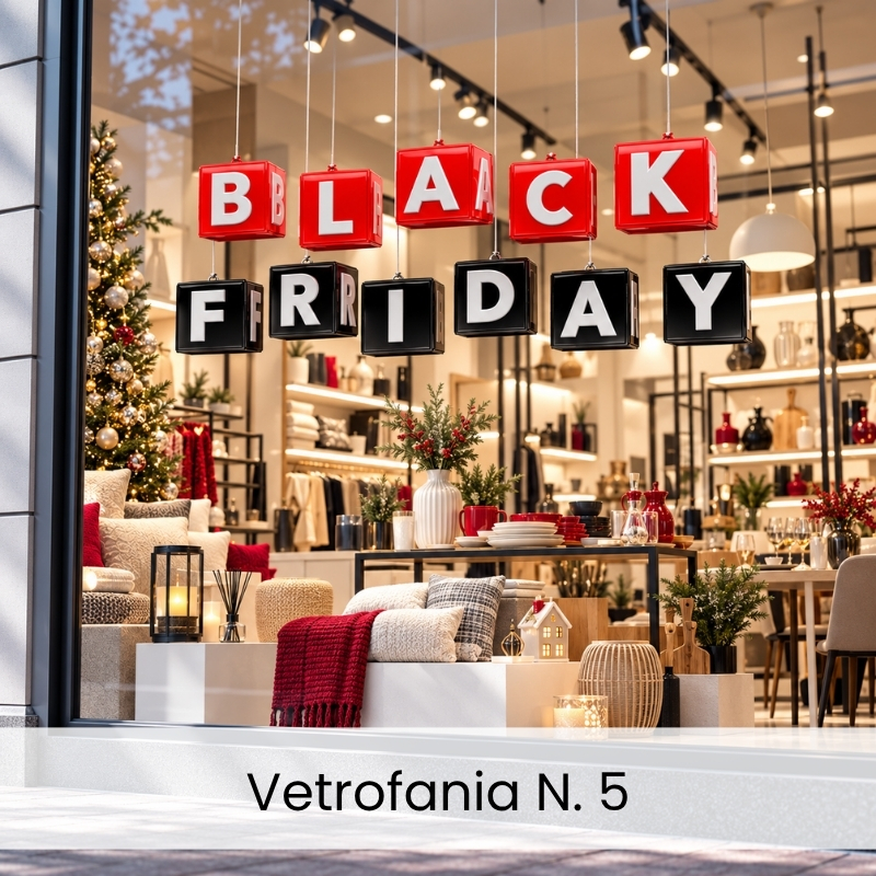 Decorazioni Vetrina BLACK FRIDAY - immagine 6