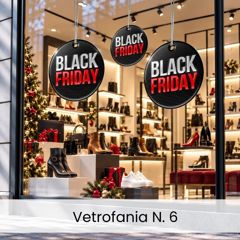 Decorazioni Vetrina BLACK FRIDAY - immagine 7