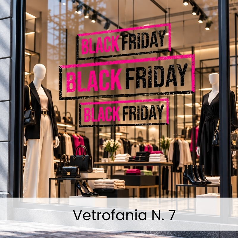Decorazioni Vetrina BLACK FRIDAY - immagine 8